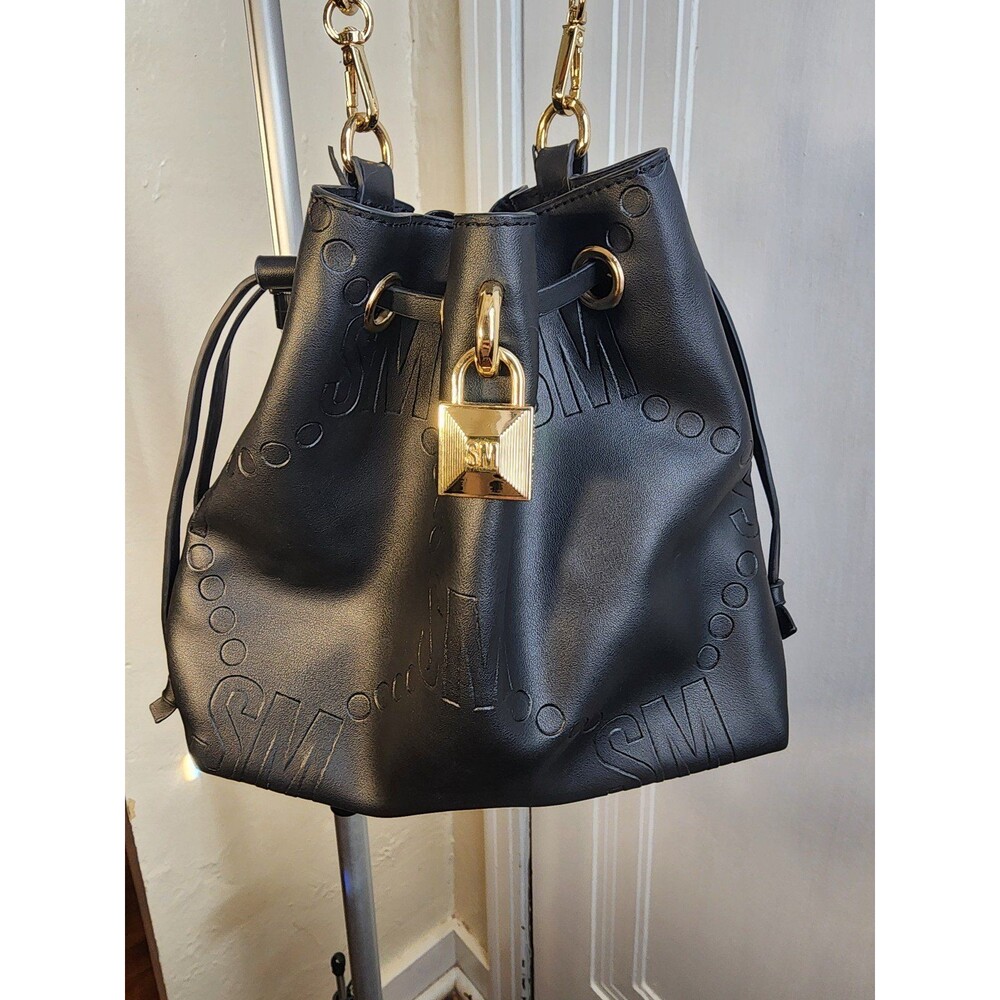 STEVE MADDEN Black Bucket Bag - Picture 6 of 7